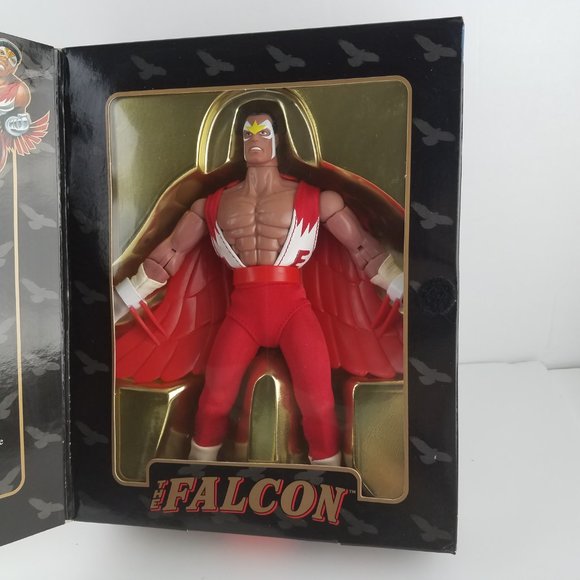 X-MEN Falcon Marvel 1998 Vintage Figure 8" ToyBiz - Picture 2 of 10